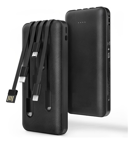 Power Bank Para iPhone Android V3 Multipuertos 10000mah 