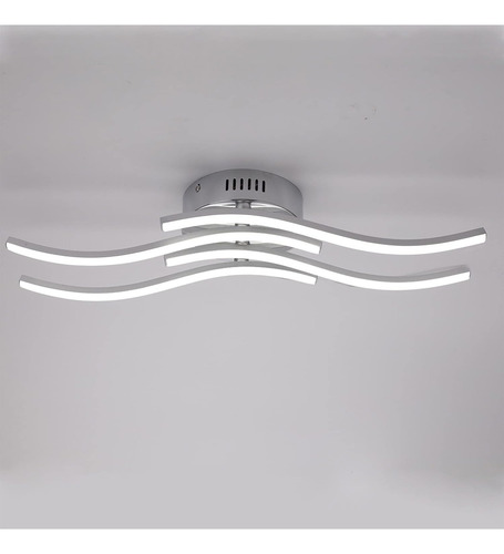 Goeco Lámpara De Techo Moderna 4-luces 24w 2200lm Led Lám...