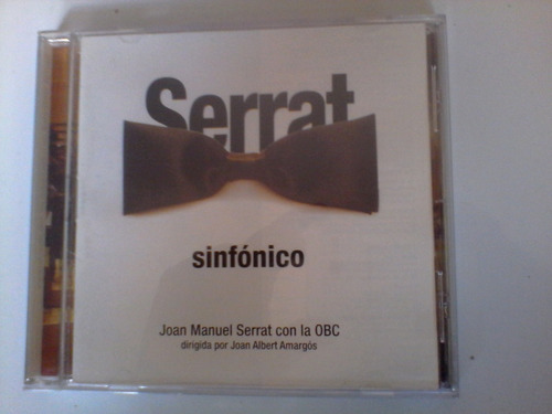 Cd Joan Manuel Serrat - Serrat Sinfónico