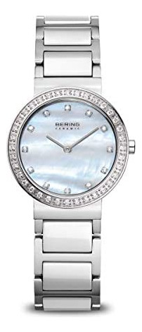Bering Hora | Reloj Delgado Para Mujer | Colección Cerámica 