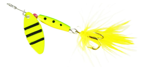 (a) Cuchara Giratoria De Metal Duro Para Cebos Para Peces, S