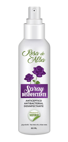 10 Spray Antibacterial, Desinfectante, Natural 60 Ml