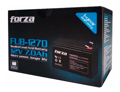 Batería Para Ups Forza 12v 7ah Modelo Fub 1270