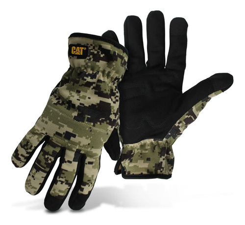 Guantes Cat Cat012270 Táctiles Xl, Diseño De Camuflaje Digit