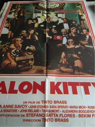 Poster B Salon Kitty Helmut Berger 1976 Prostibulo Nazi Orig