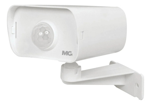 Sensor De Presença Iluminação Externo Branco Bivolt Mpx-40f