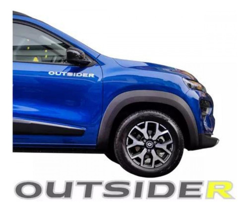 Adesivo Outsider Lateral Da Porta Renault Kwid