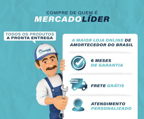 Amortecedor Traseiro Mb Of-1313/1620 - A1021