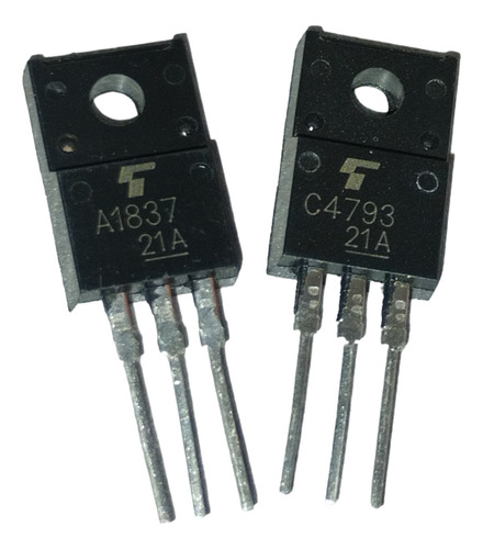 A1837 C4793 Transistor De Potencia (pack 2 Unidades)