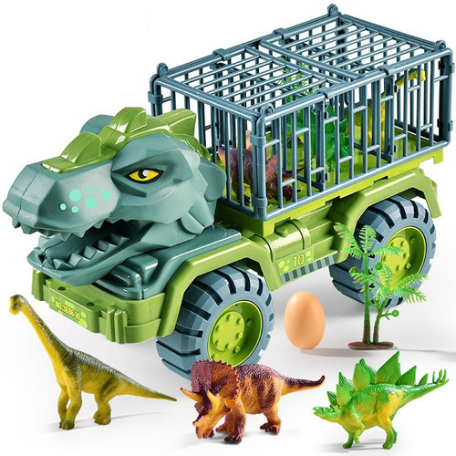 Dinosaur Toy Car Transporter Modelo Grande Para Niños