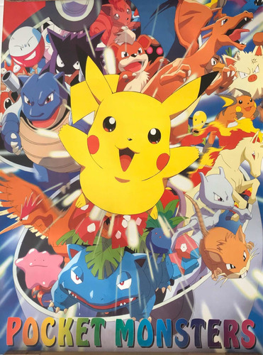 Pokemon Lote 9 Posters!