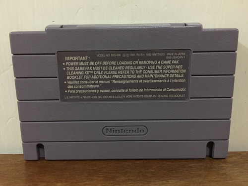 Super Ghouls N Ghosts Para Super Nintendo / Snes Buen Estado