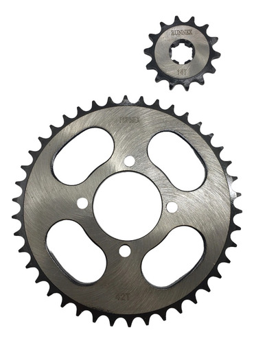 Set Sprocket Akt 125 Evo R3 38t-15t Paso 428