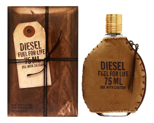 Edt 2.5 Onzas  Fuel For Life Por Diesel En Spray