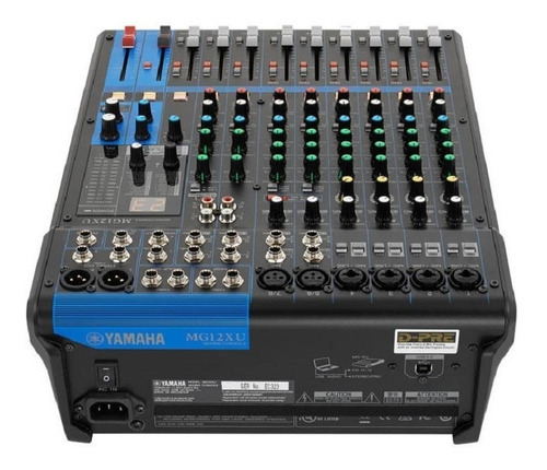Imagen 2 de 4 de Mixer Consola Yamaha Mg12xu 12 Canales, Usb & Efectos Gtia