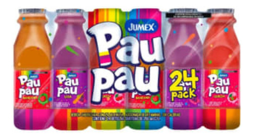 2 Pza Bebida Pau Pau Surtido 24 Pzas 250 Ml