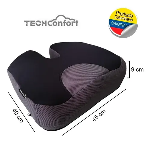 Cojín Para Coxis Y Cojín Soporte Lumbar Ortopédico Combo