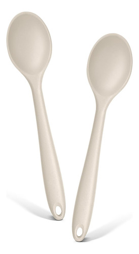Cuchara De Cocción De Silicona E-far Juego De 2, Cucharas De