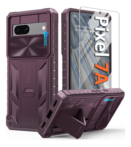 Fntcase Funda Para Teléfono Celular Google Pixel-7a: Protec