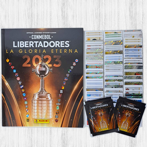 Album Pasta Dura Copa Libertadores + 25 Laminas Sin Repetir
