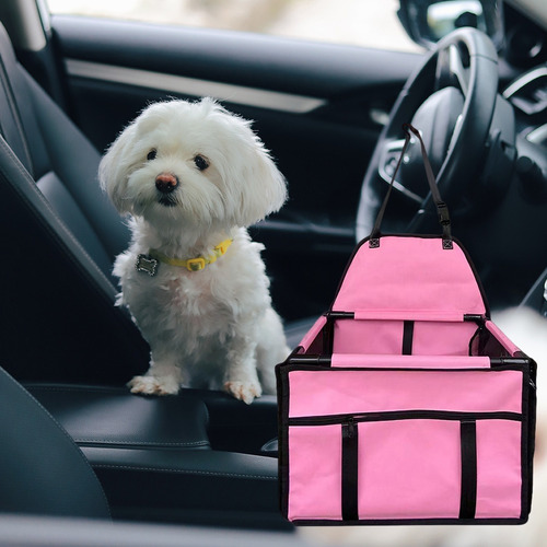 Bolso Canasto Para Trasportar Mascotas, Perros En Automóvil
