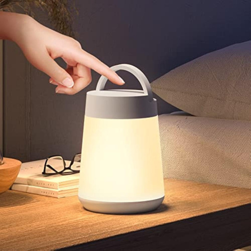 Luz Nocturna Para Niños Con Sensor Táctil Led Recargable