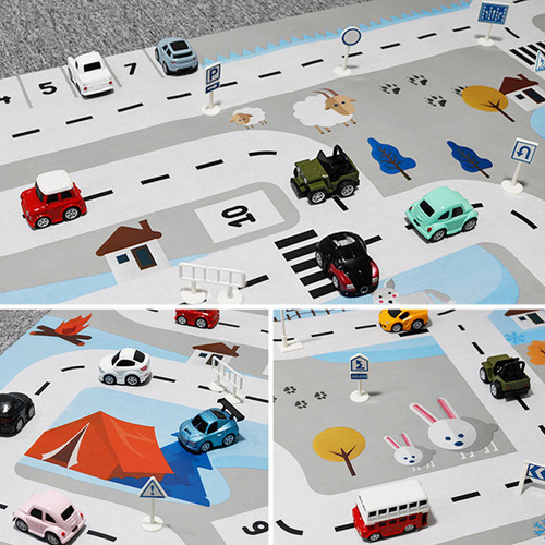 Mapa Para Niños, Mapa De Escena, Juguetes Educativos Creativ