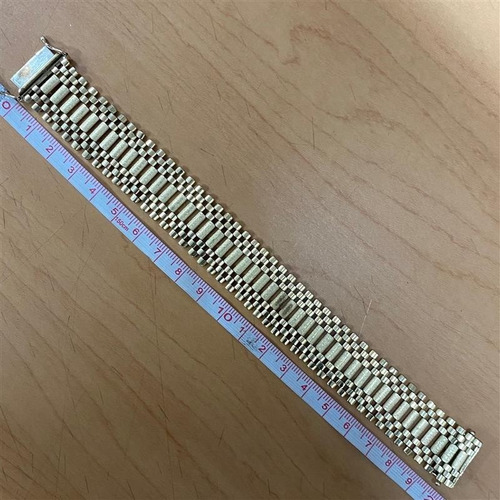 Imagen 2 de 5 de Pulsera De Oro Amarillo 14k 24.4 Gramos