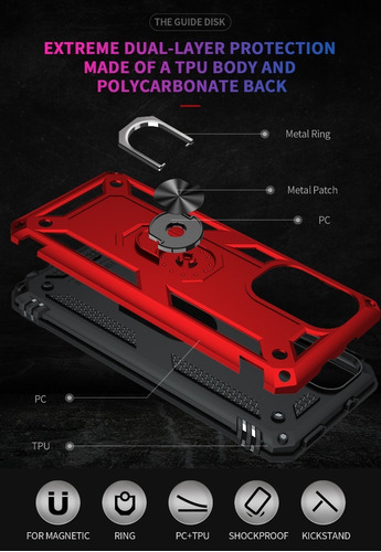 Imagen 5 de 9 de Funda De Teléfono Para Redmi K40 / K40 Pro/ Mi 11i/poco F3