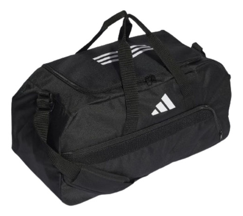 Mala adidas Duffel Tiro League Média Unissex - Preto