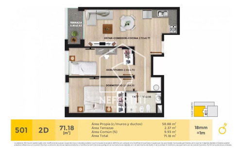 Apartamento 2 Dormitorios Con Renta Ideal Inversores