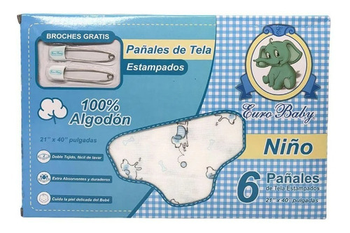 Pañales De Tela Original Curity Bebés Niños