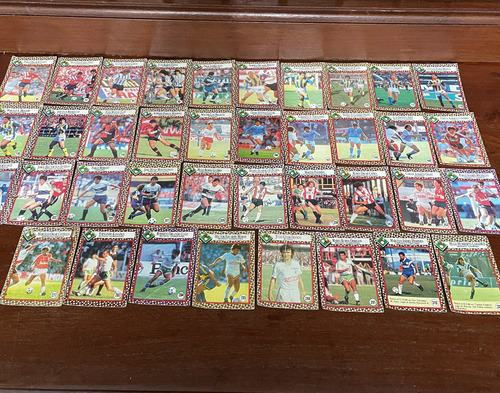 Lote De 38 Figuritas Album Futbol Mania 1993 Sin Repetidas