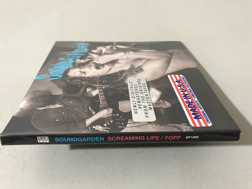 Soundgarden Screaming Life / Fopp Lacrado Raro Remast Import