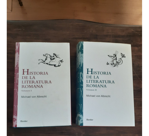 Historia De La Literatura Romana.     Michael  Von Albrecht.