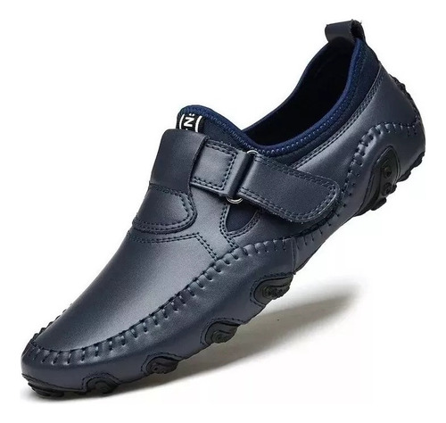 Zapatos Casuales De Cuero Para Hombre Mocasines Para Caminar