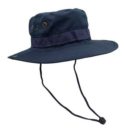 Gorro Sombrero Bonnie Militar Tactico Australiano Azul