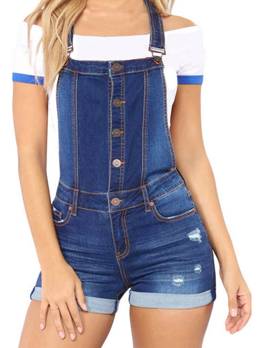 Mono H Para Mujer, Vaqueros Elásticos De Pierna Recta, Talla