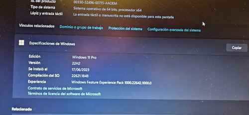 Dell Optiplex 3070 Mic 500gb Ssd M.2 Core I5 8th Gen Mem 12 (Usado)