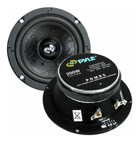 2 Pro Pdmr5 5 400w Vehiculo Dj Home Mid Bass Midrange