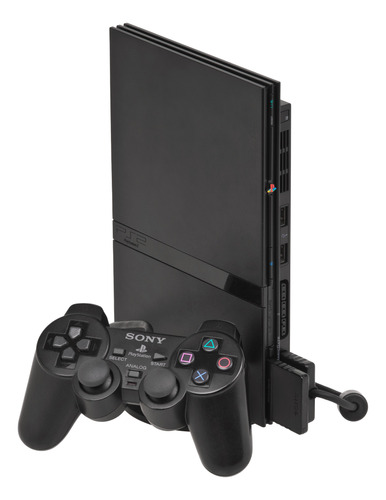Playstation 2 Slim Lente Andando+2joysticks+pendrive+ Memory