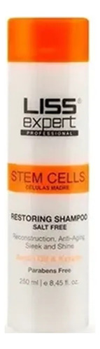 Shampoo Liss Expert Células Madres Sin Sal