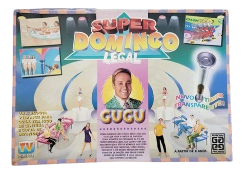 Jogo De Tabuleiro Super Domingo Legal Grow Novo Gugu