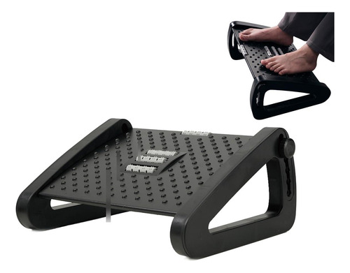 Reposapiés Ajustable Ergonómico Cómodo Para Oficina Mmg