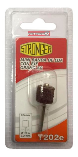 Banda Lija Stronger Minitorno C/eje Gr 60 T202e- Ferrejido