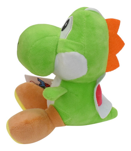 Peluche Amarillo De Yoshi, De Peluche, Coleccionable, 15 Cm