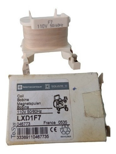 Bobina  Lxd1 F7   110  Vac  Schneider Electric   Precio 7  $