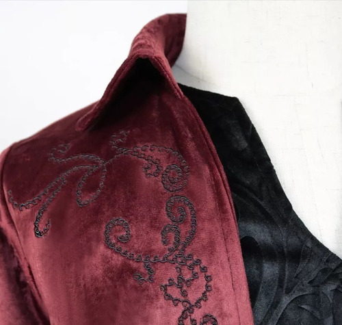 Chaqueta De Disfraz Medieval Retro De Halloween Para Hombre