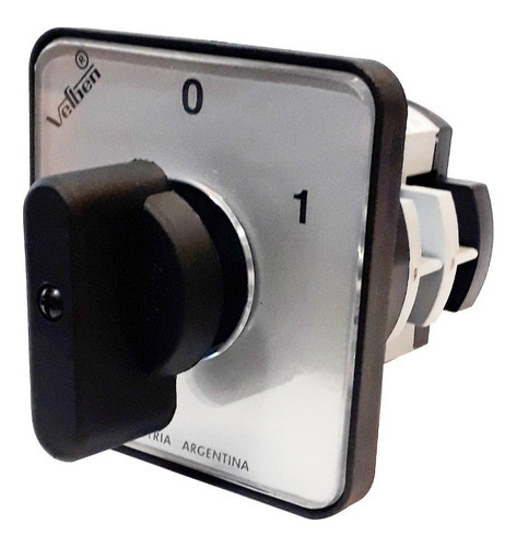 Llave Interruptor Tripolar Rotativo Embutir 0-1 32a W303