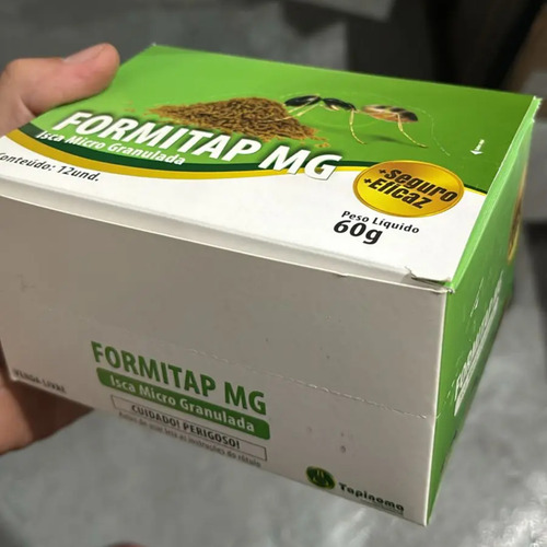 Kit 3 Formitap Mg Isca Micro Granulada Para Formigas 5g | Lojão Do Ferro